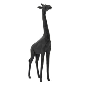 16" Polyresin - Giraffe - Black