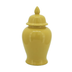 18" Temple Jar - Yellow