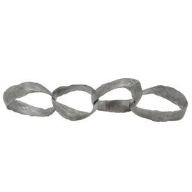 24" Metal Ring Chain Links - Gunmetal