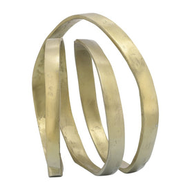 11" Metal Knot Tabletop Sculpture - Gold