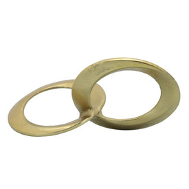 11.5" Metal Circular Links - Gold