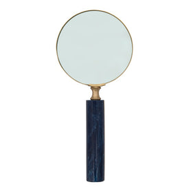 4" Magnifying Glass with Blue Handle