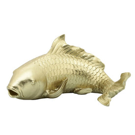 11" Polyresin Koi Fish - Gold