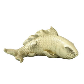 9" Polyresin Koi Fish - Gold
