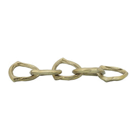 15" Decorative Metal Chain Links - Gold