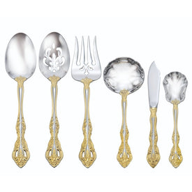 Golden Michelangelo Six-Piece Serving Set