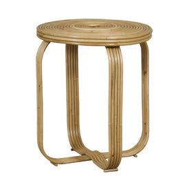 Rendra Rattan Accent Table