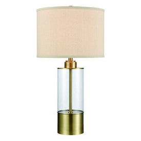 Fermont Single-Light Table Lamp - Clear