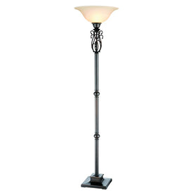 Suvan Single-Light Floor Lamp - Bronze