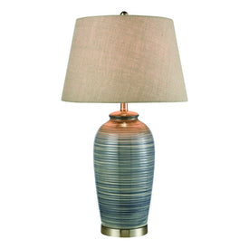Monterey Single-Light Table Lamp - Blue