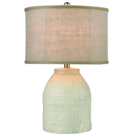 White Harbor Single-Light Table Lamp - Gray