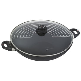 XD Induction Nonstick 14" Wok with Lid and Rack