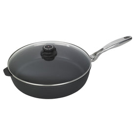 XD Nonstick 5.8-Quart (12.5") Saute Pan with Lid and Stainless Steel Handle