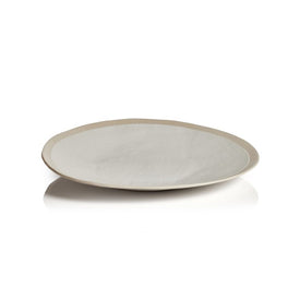 Amiah Organic Textured Ceramic Platter