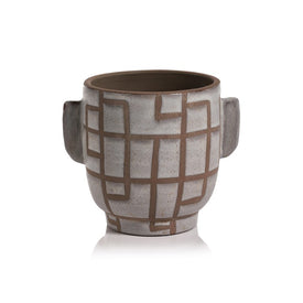 Odette 8" Tall Ceramic Decorative Vase/Planter