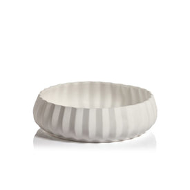 Chantria White Ceramic Bowl