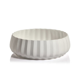 Chantria White Ceramic Bowl
