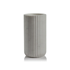 Benton 10" Tall Marble Vase