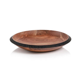 Dru Acacia Wood Serving Bowl