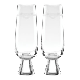 With Love Stemless Flutes Set of 2