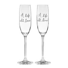 A Charmed Life Toasting Flute Set