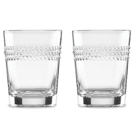 Wickford Double Old Fashioned Glasses Set of 2