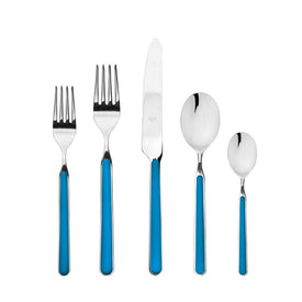 Fantasia Electric Blue Twenty-Piece Flatware Set