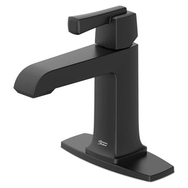 Townsend Single Handle Bathroom Faucet with Lever Handle and Drain