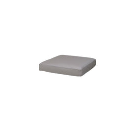 Cushion Chester Footstool Square 1 Cushion Taupe Natte 23.7W x 5.51H x 23.7D Inch Acrylic