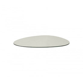 35.2" x 37.83" Indoor Drop-Shaped Table Top