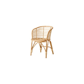 Dining Chair Blend Foersom & Hiort-Lorenzen MDD Indoor Natural 21.3W x 30H x 22.9D Inch Rattan
