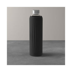 To Go & To Stay Black Drinking Bottle