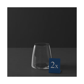 MetroChic Double Old Fashioned Glasses/Tumblers Set of 2