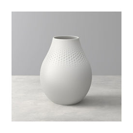 Manufacture Collier Blanc Tall Perle Vase