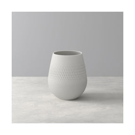 Manufacture Collier Blanc Small Carre Vase