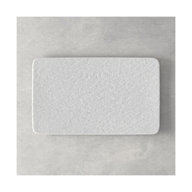 Manufacture Rock Blanc Small Rectangular Serving Plate