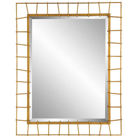Townsend Wall Mirror - Antiqued Gold