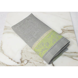 Arboretum Napkins Set of 6 - Gray and Chartreuse