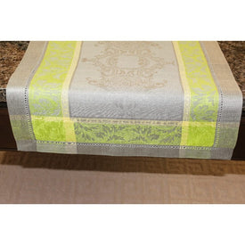 Arboretum 20" x 68" Table Runner - Gray and Chartreuse