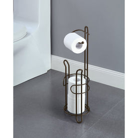 Freestanding Toilet Paper Holder - Oil Rubbed Bronze