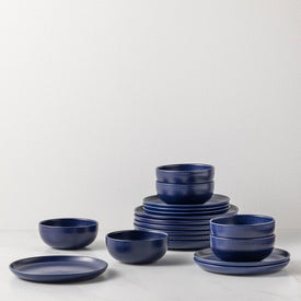 Pacifica 18-Piece Dinnerware Place Setting with Cereal Bowls