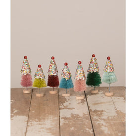 Christmas Mini Cupcake Trees Set of 7