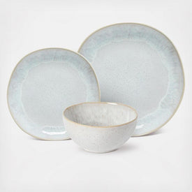 Eivissa Three-Piece Dinnerware Place Setting with Cereal Bowls