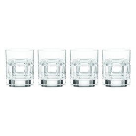 Hudson Double Old Fashioned Glasses Set of 4