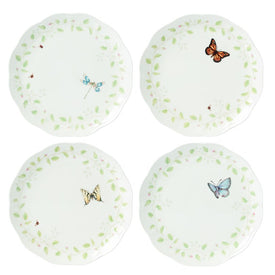 Butterfly Meadow Vines Dinner Plates Set of 4