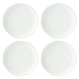 Bay Colors Accent Plates Set of 4 - White