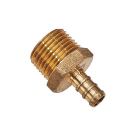 PEX Adapter Lead Free Brass 1 Inch Crimp x MPT