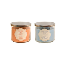 Island Collection Three-Wick Scented Wax Candles Set of 2