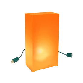 Electric Luminaria Kit Set of 10 - Orange