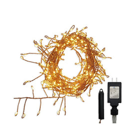 Electric Firecracker LED Fairy String Lights - Copper